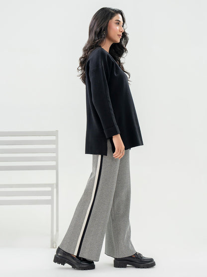 Printed Woolen Co-Ord Set