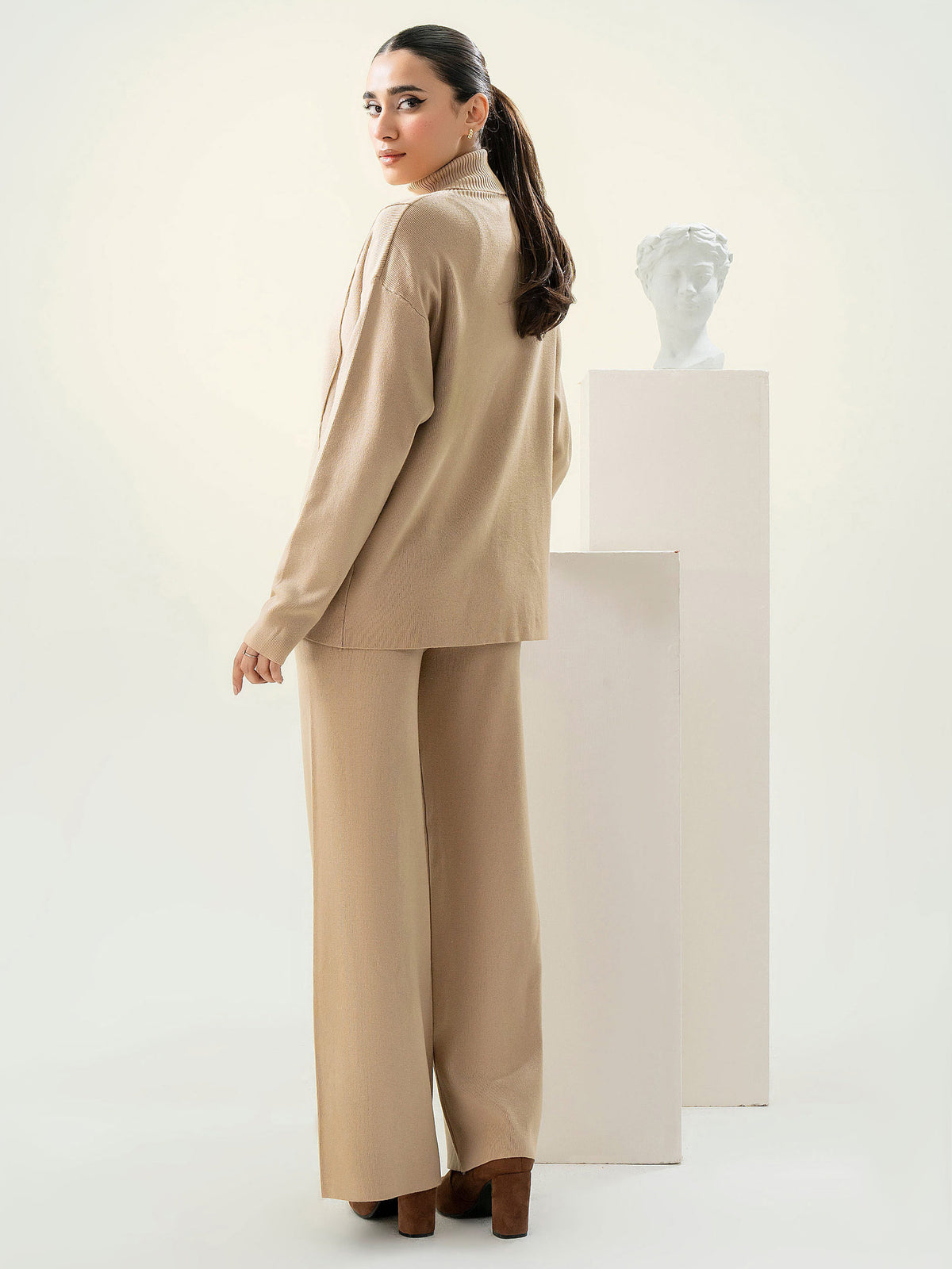 Dyed Woolen Co-Ord Set