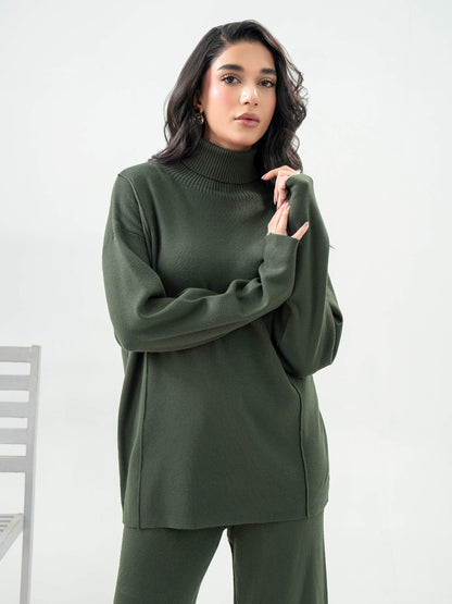 Dyed Woolen Co-Ord Set