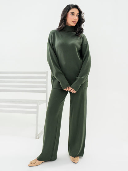 Dyed Woolen Co-Ord Set