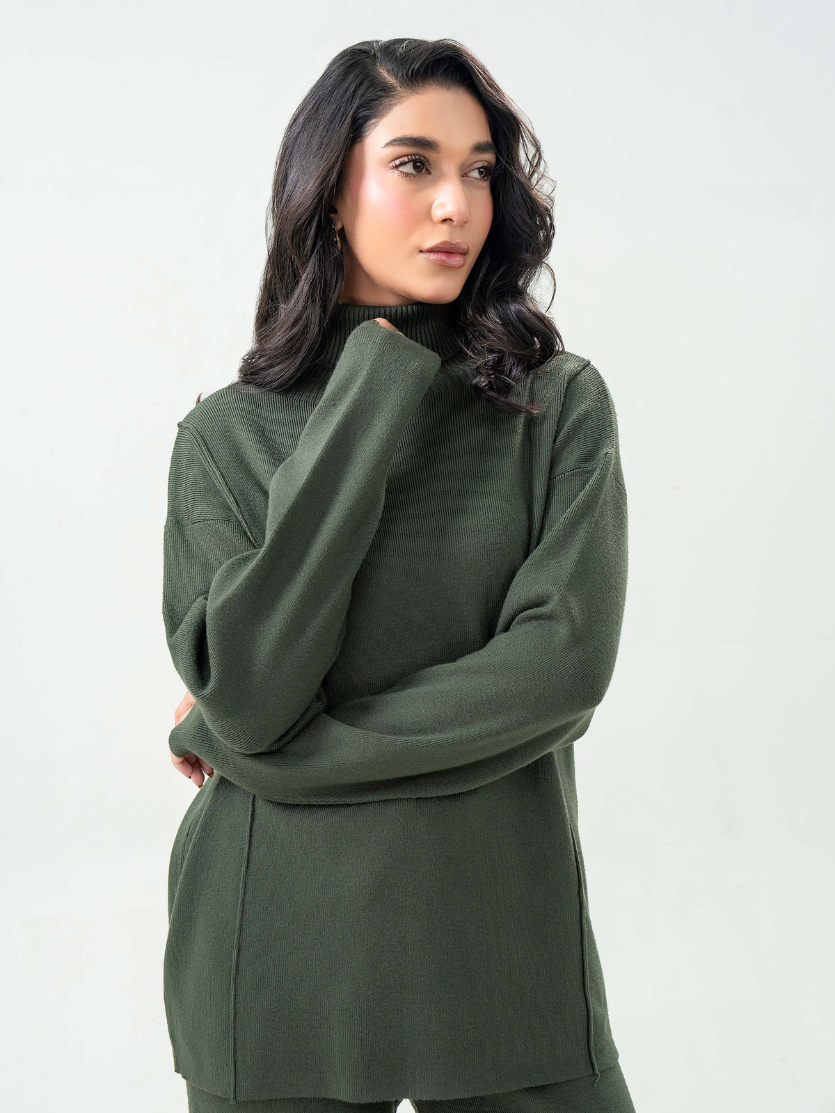 Dyed Woolen Co-Ord Set
