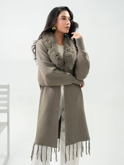Fur Cardigan
