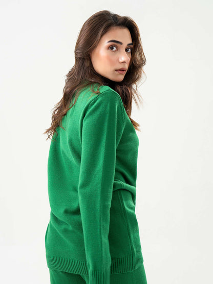 Embellished Woolen Co-Ord Set