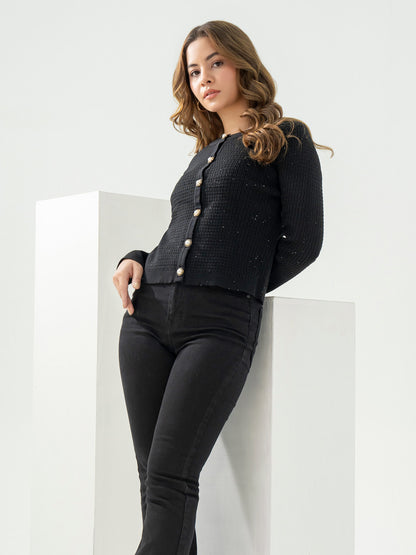 Patterned Woolen Sweater