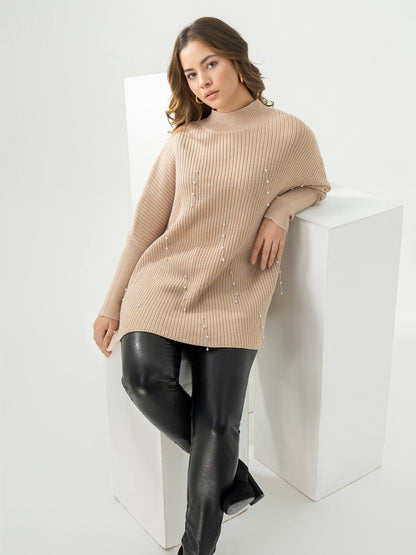 Ribbed Woolen Sweater