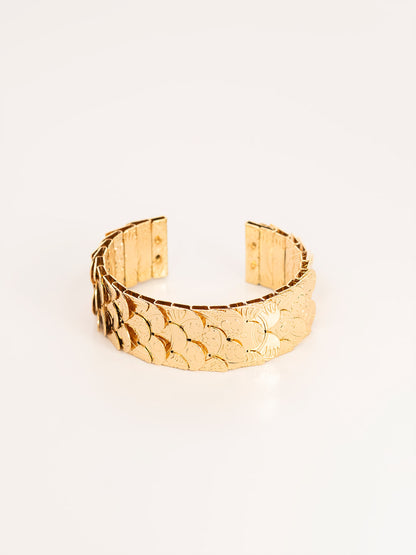 Textured Cuff Bracelet