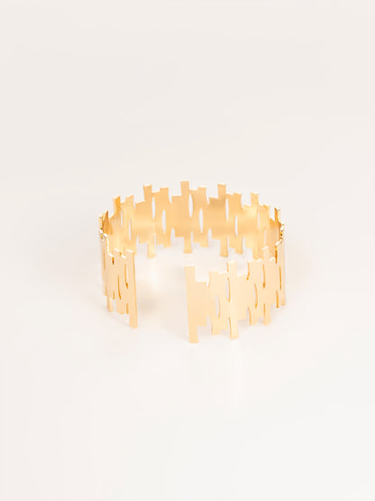 Geometric Cuff Bracelet