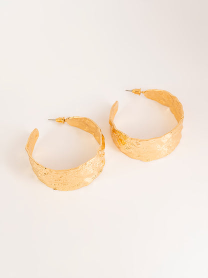 Hammered Hoops