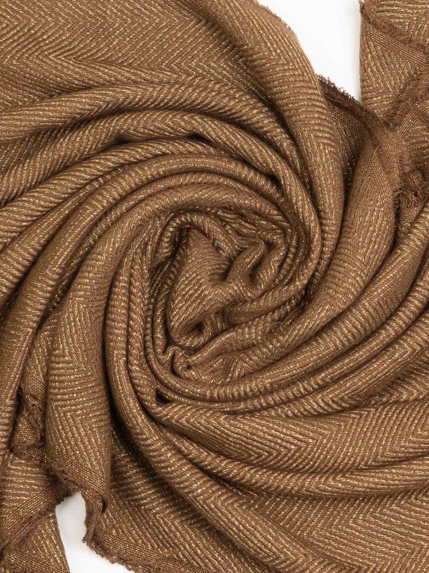 Self Patterend Woolen Shawl