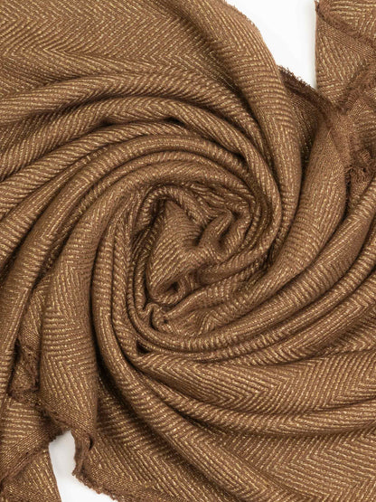 Self Patterend Woolen Shawl