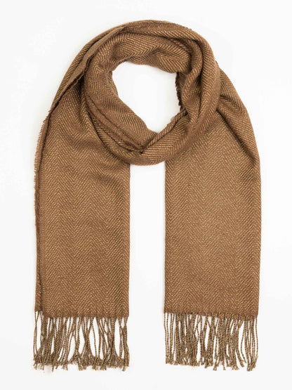 Self Patterend Woolen Shawl