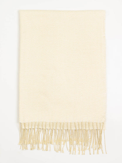 Self Patterend Woolen Shawl