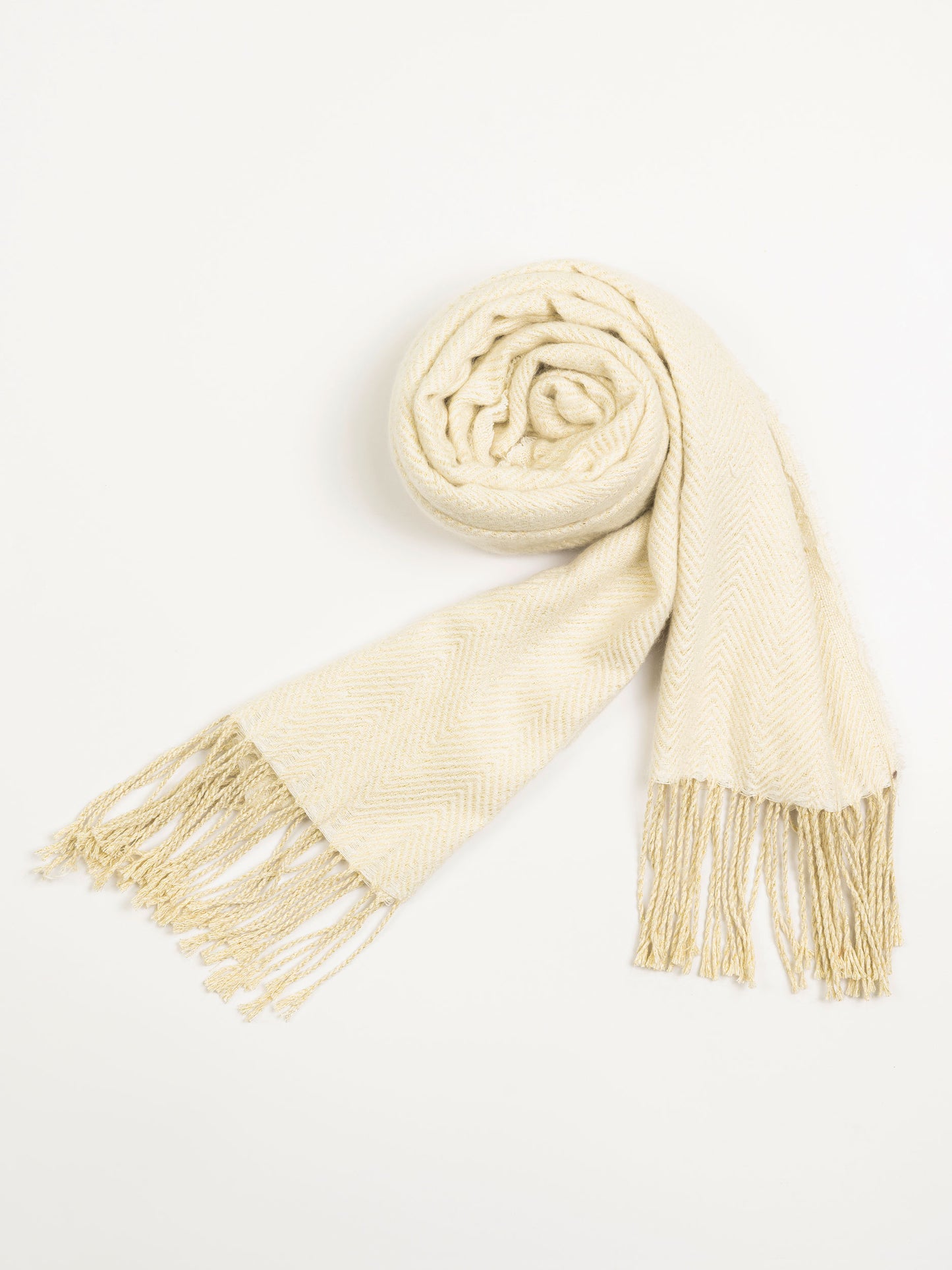 Self Patterend Woolen Shawl