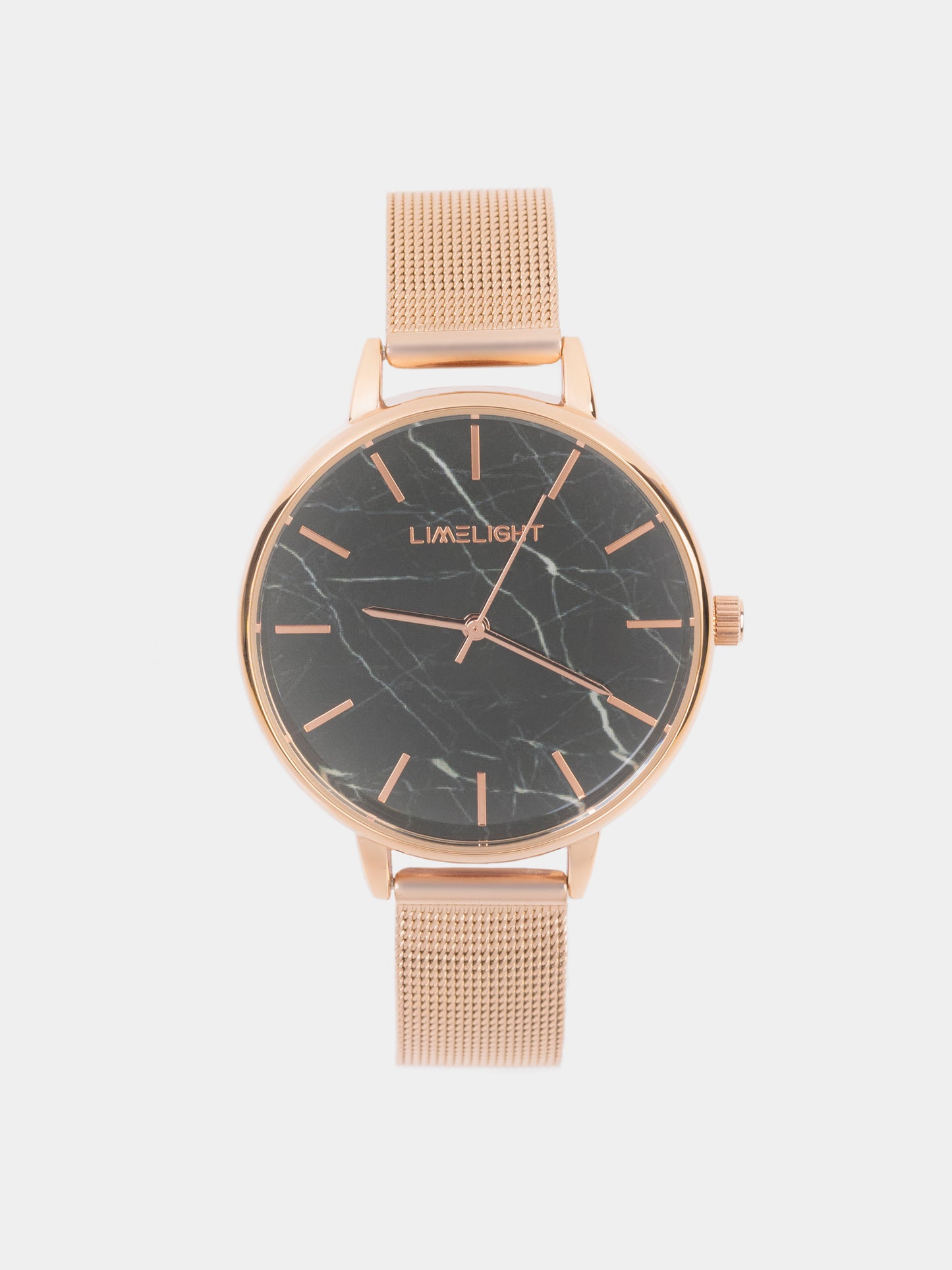 Marble-Patterned Watch