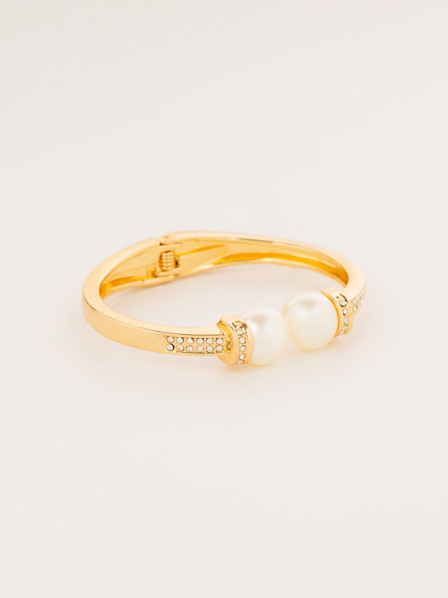 Crystal-Pearl Bracelet