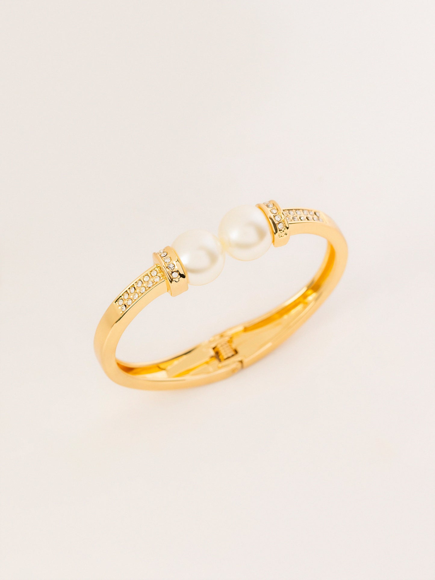 Crystal-Pearl Bracelet