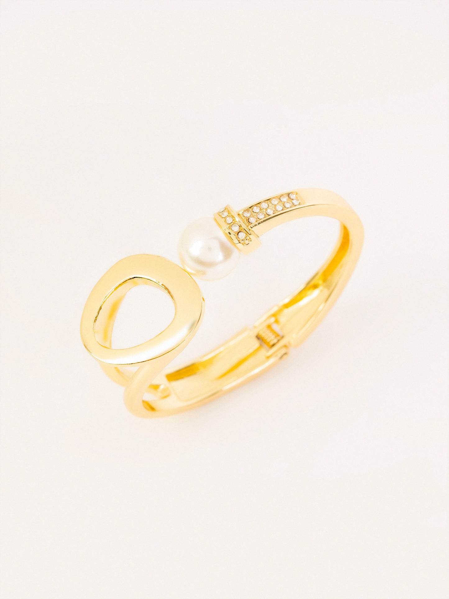 Crystal-Pearl Bracelet