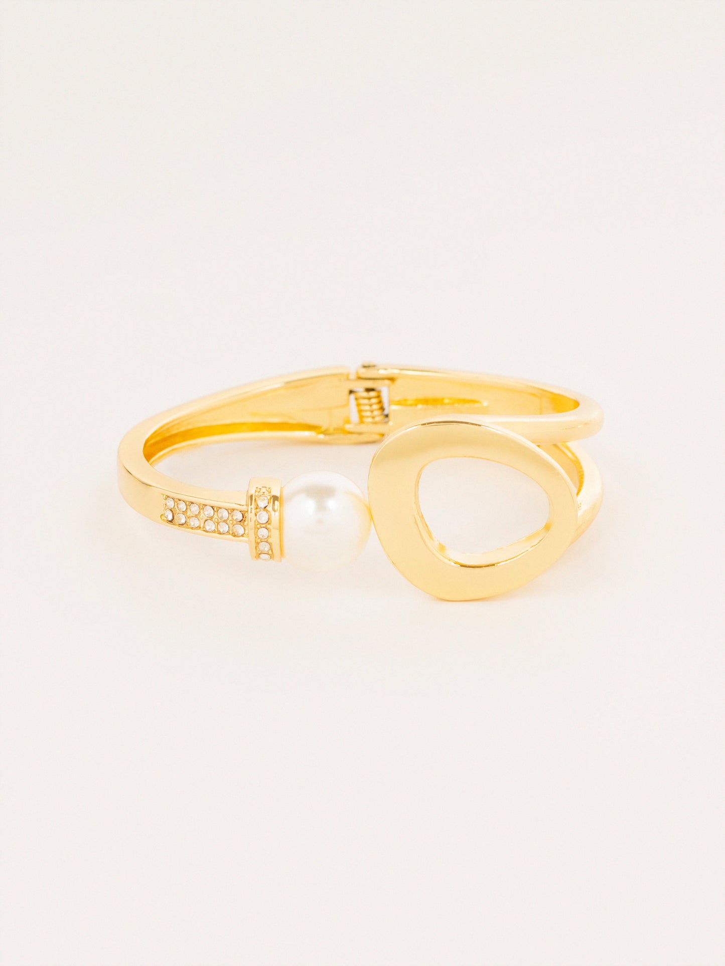 Crystal-Pearl Bracelet