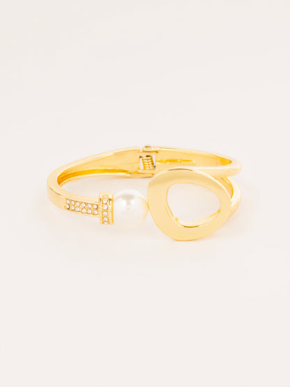 Crystal-Pearl Bracelet