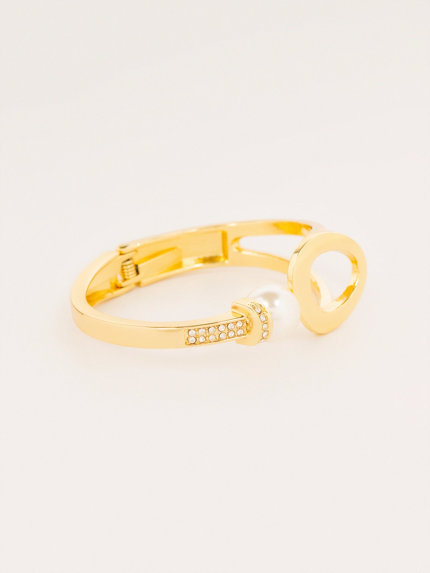 Crystal-Pearl Bracelet