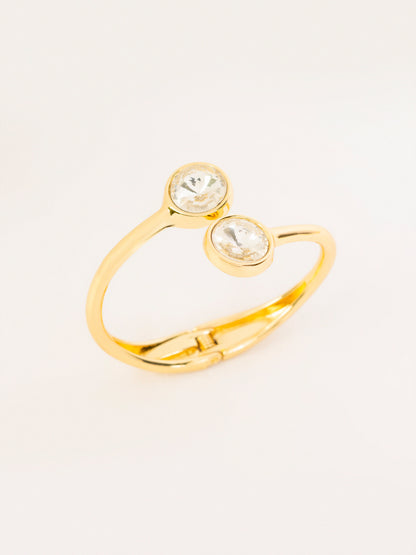 Crystal Open Bracelet