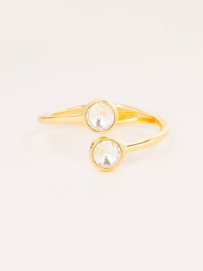 Crystal Open Bracelet