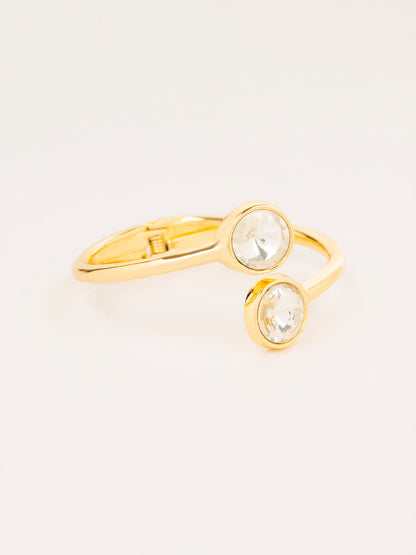 Crystal Open Bracelet