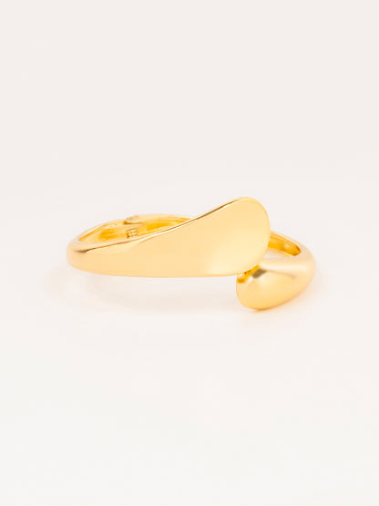 Sculptural Overlap Bracelet