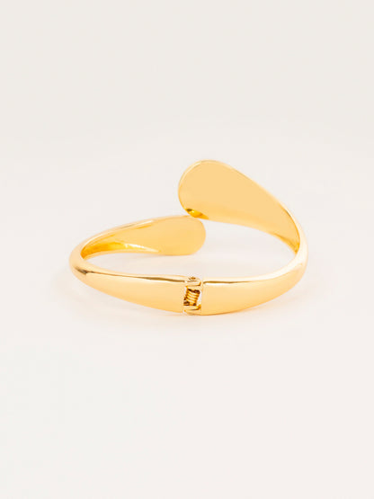 Sculptural Overlap Bracelet