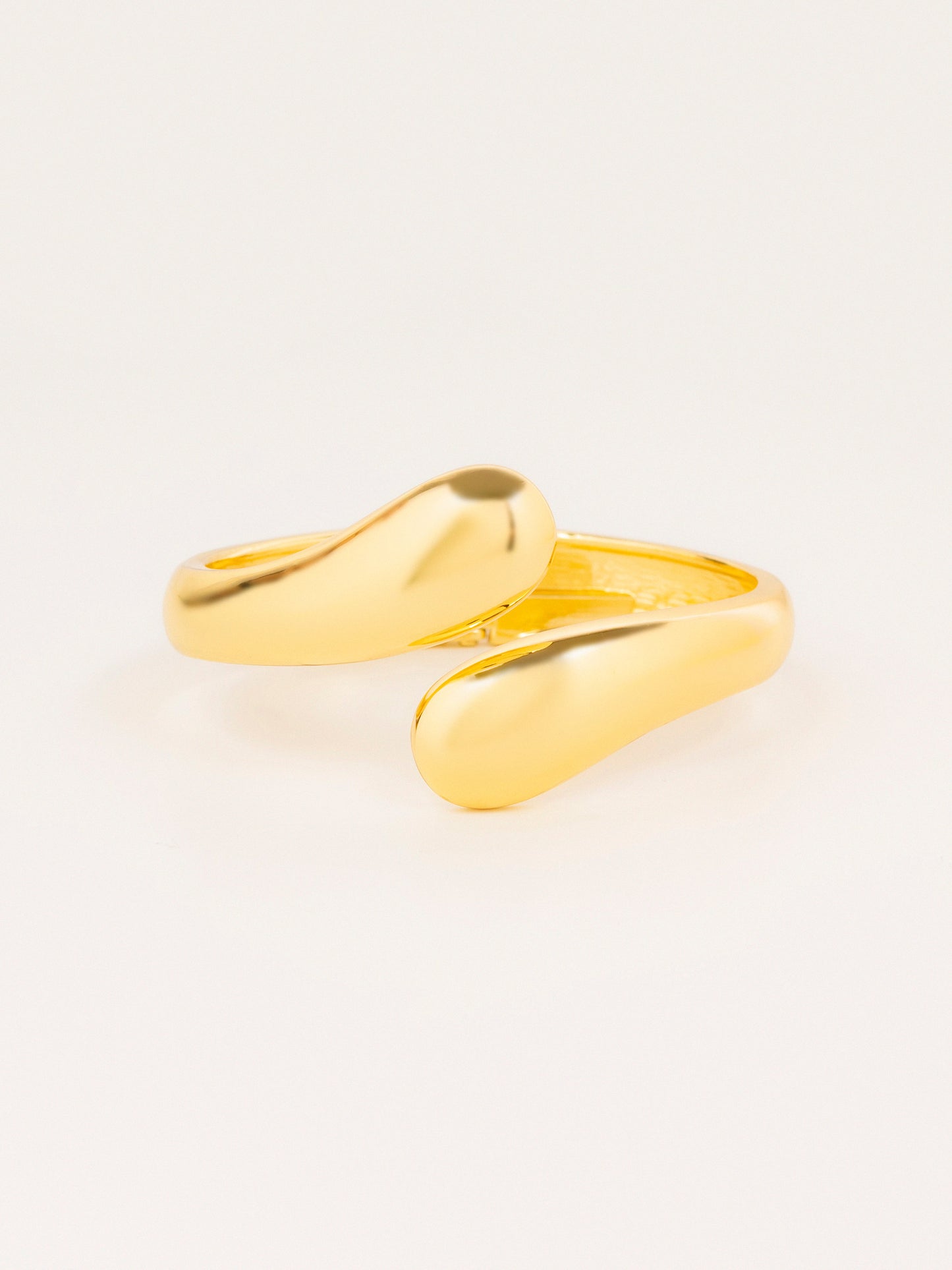 Fluid Drop Cuff Bracelet