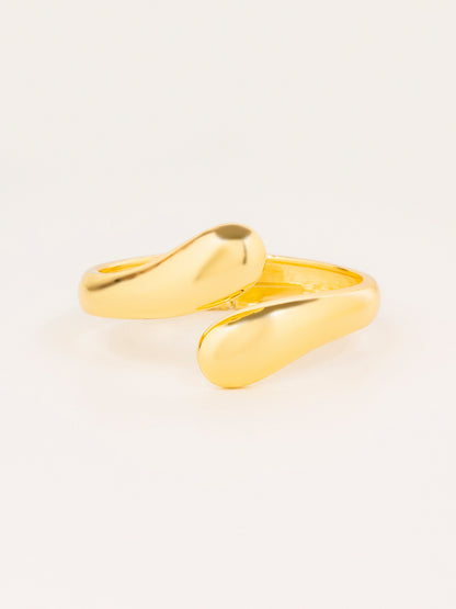 Fluid Drop Cuff Bracelet