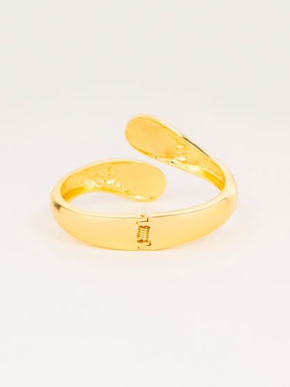 Fluid Drop Cuff Bracelet