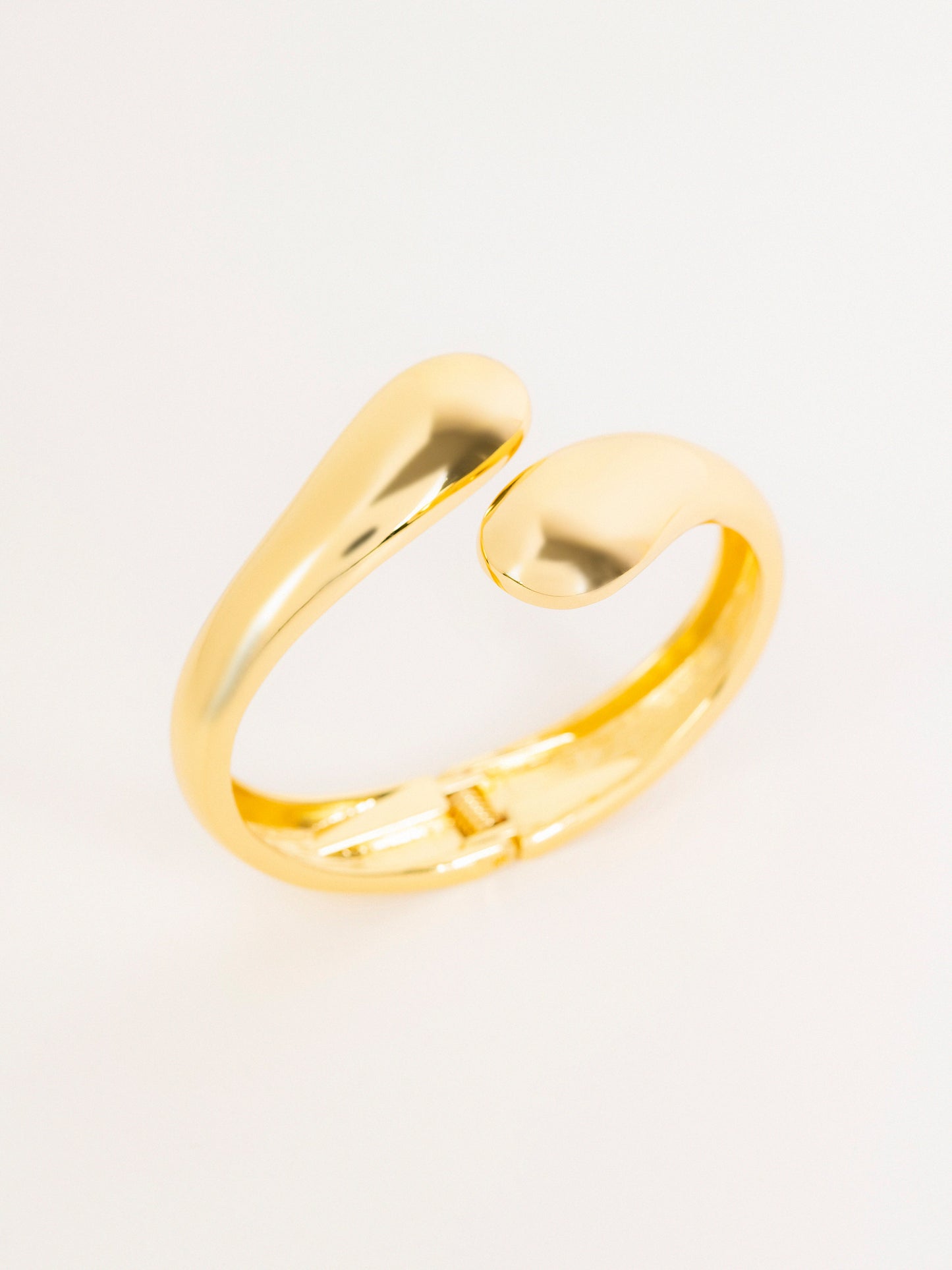 Fluid Drop Cuff Bracelet