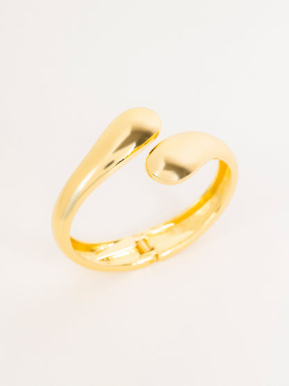 Fluid Drop Cuff Bracelet