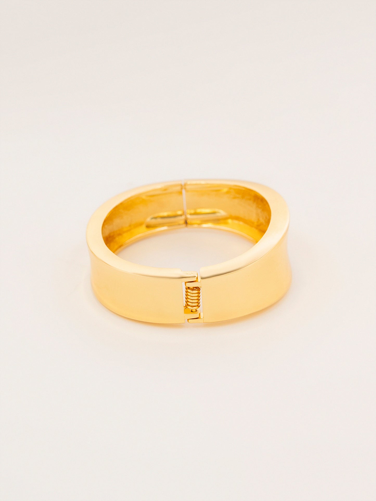 Sleek Wide Cuff Bracelet