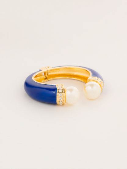 Enamel Pearl Bracelet