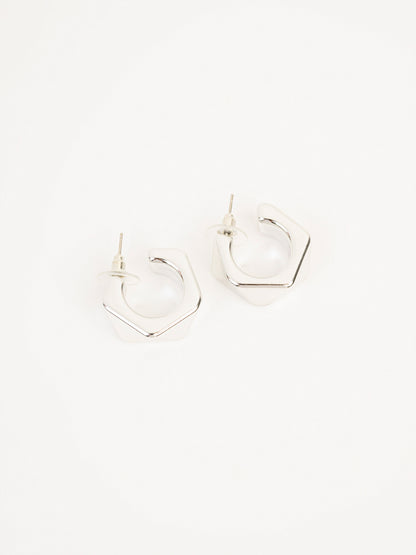 Sculpted Hoop Earrings