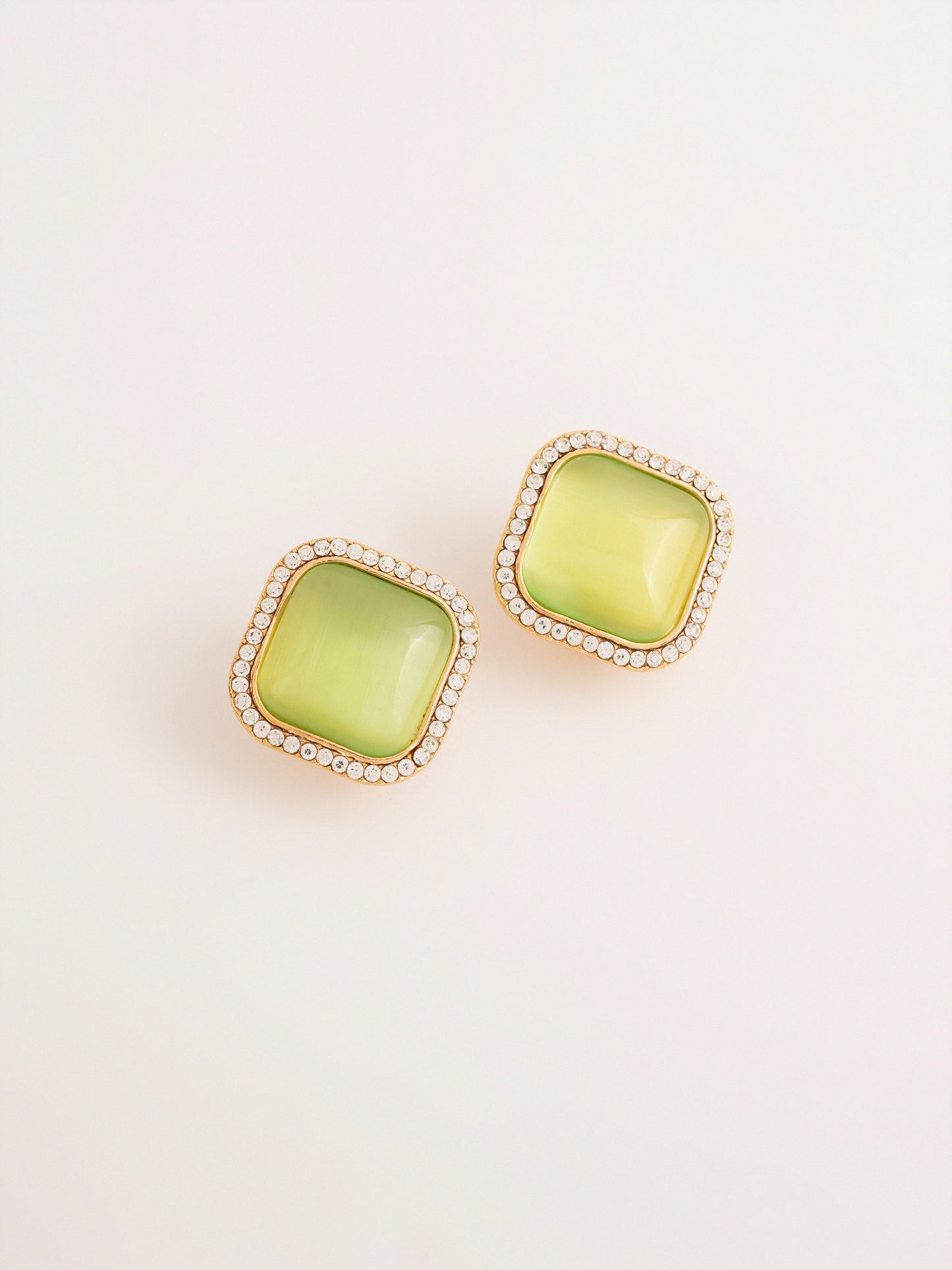 Square Stud Earrings