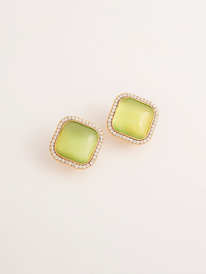 Square Stud Earrings