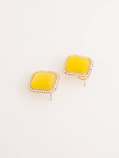 Square Stud Earrings