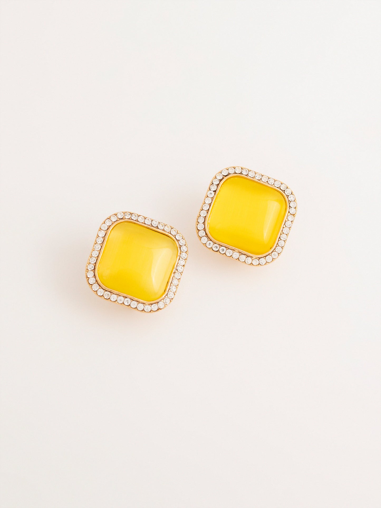 Square Stud Earrings