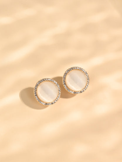 Pearl Stud Earrings