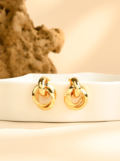 Twisted Loop Earrings