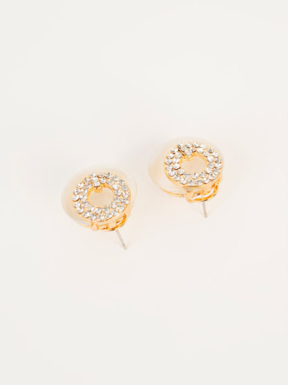 Acrylic Dome Earrings