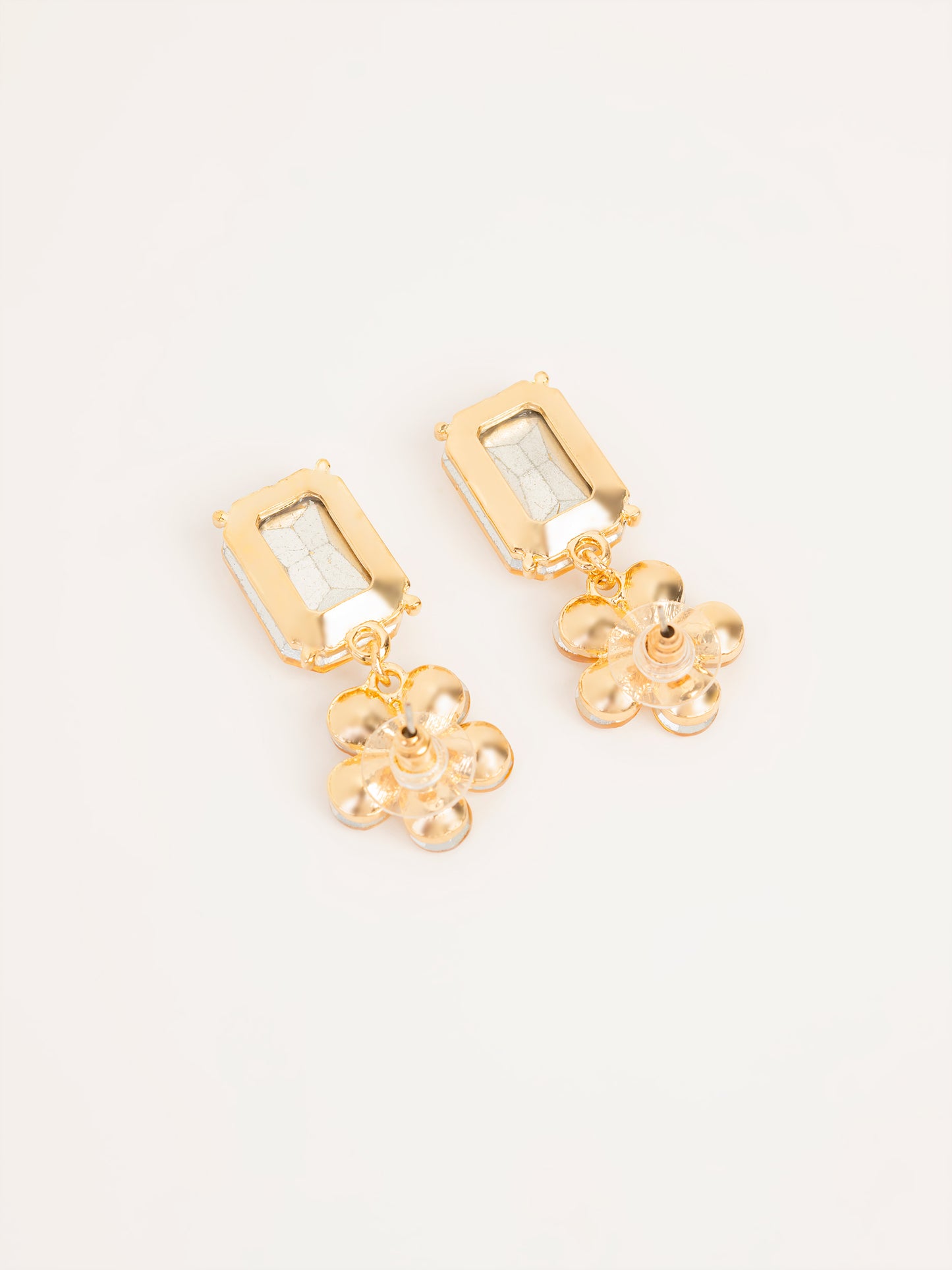 Crystal Floral Earrings
