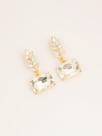 Rectangular Drop Earrings