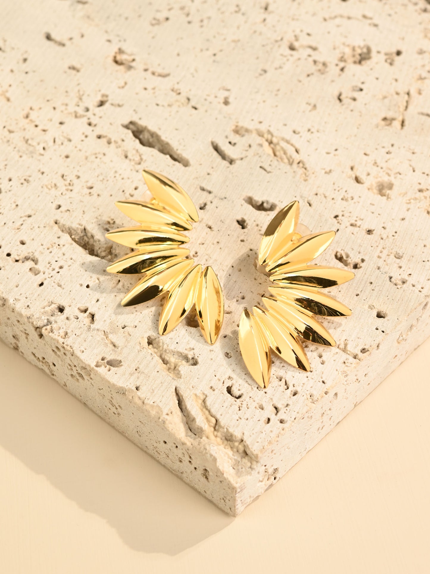 Spiked Hoop Earrings