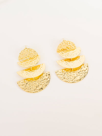 Layered Disc Earrings