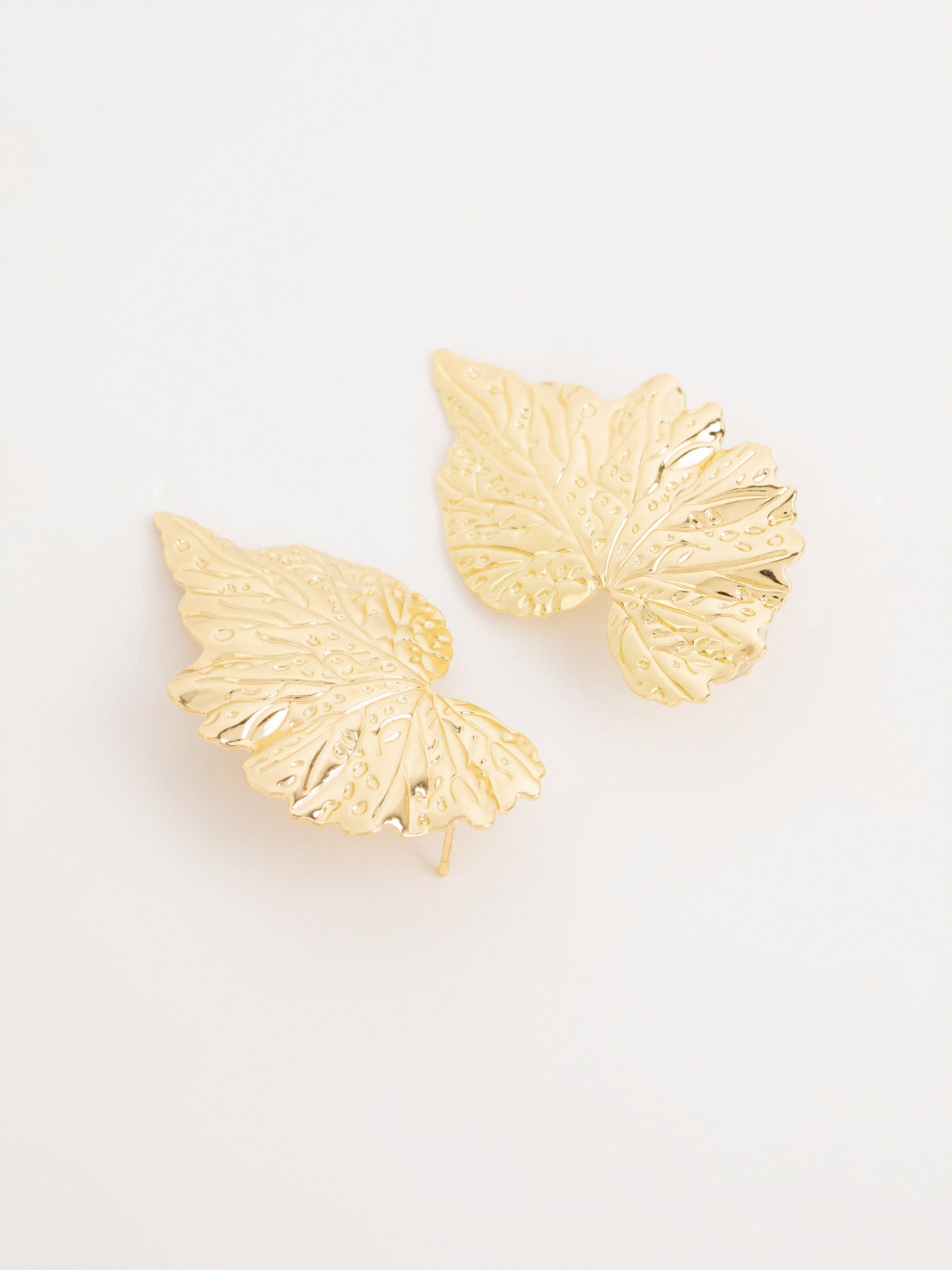 Leaf Textured Earrings