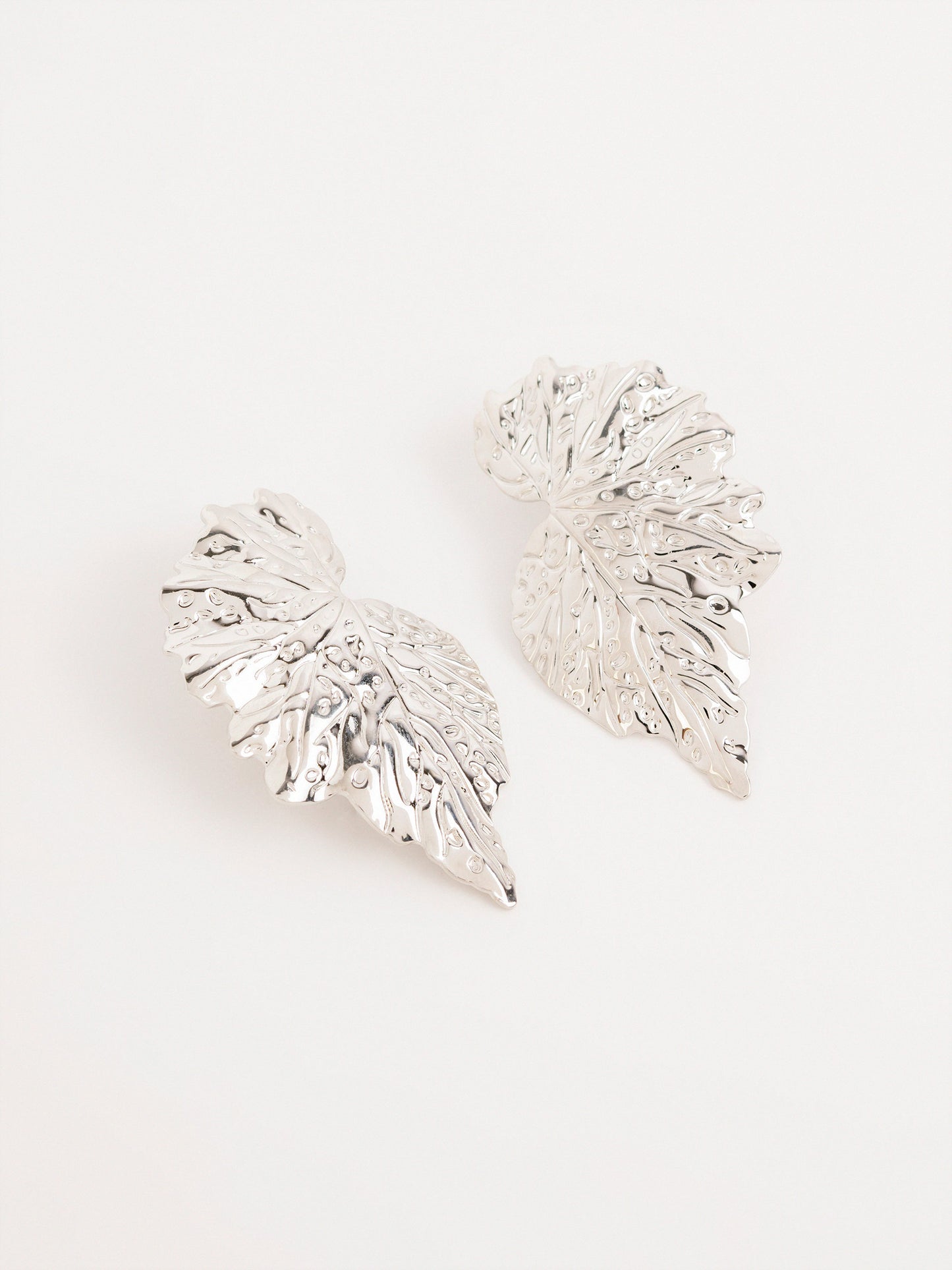 Leaf Textured Earrings